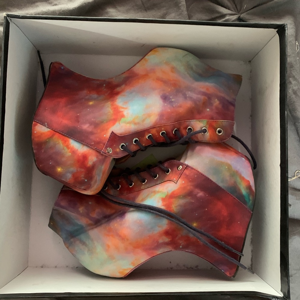 Jeffrey Campbell x BlackMilk shoes